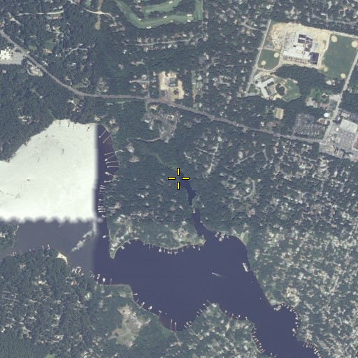 Aerial/Satellite Image of Lake Liberty, MD
