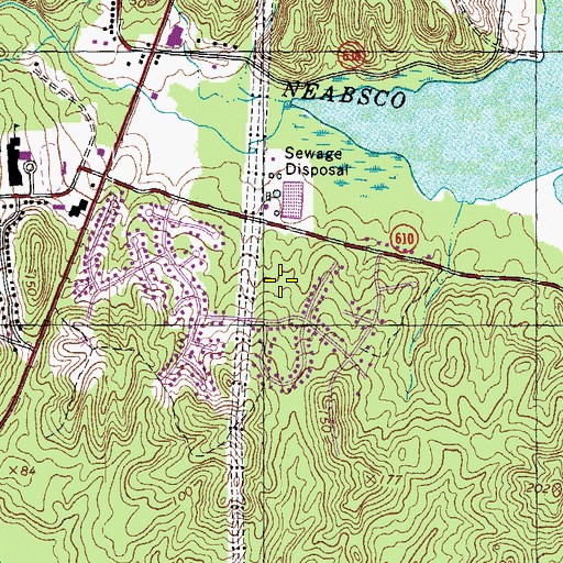 Topographic Map of Leesylvania Elementary School, VA