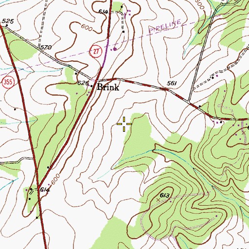 Topographic Map of Dr Sally K Ride Elementary School, MD