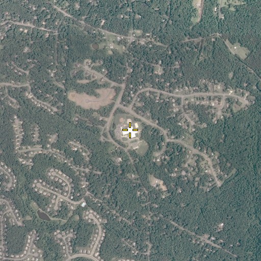 Aerial/Satellite Image of Thurgood Marshall Elementary School, VA