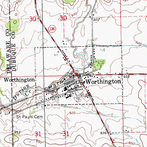 Worthington City Hall, IA