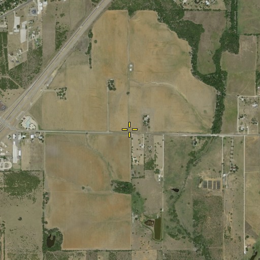 Aerial/Satellite Image of Lytle High School, TX