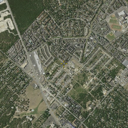 Aerial/Satellite Image of Larkspur Elementary School, TX