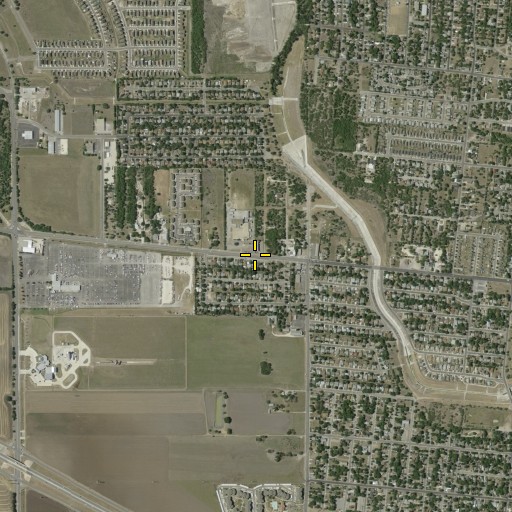Aerial/Satellite Image of Johnson Elementary School, TX