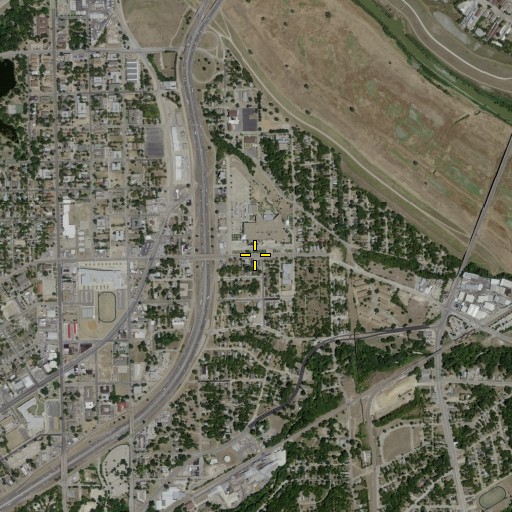 Aerial/Satellite Image of Tag Magnet School, TX