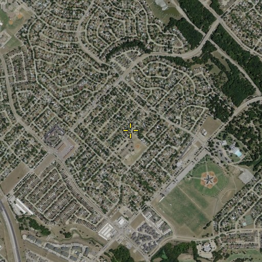 Aerial/Satellite Image of Vernon Primary and Elementary School, TX