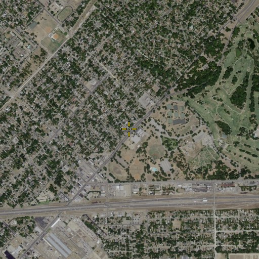 Aerial/Satellite Image of Mount Auburn Elementary School, TX