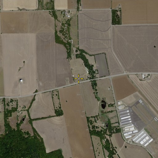 Aerial/Satellite Image of Lancaster Intermediate School, TX