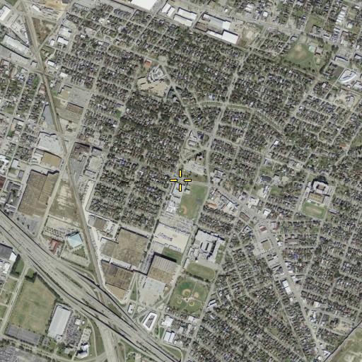 Aerial/Satellite Image of Cage Elementary School, TX