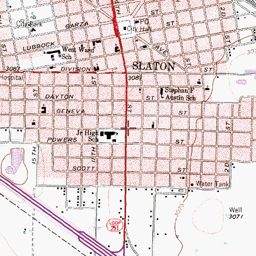 Slaton Junior High School, TX