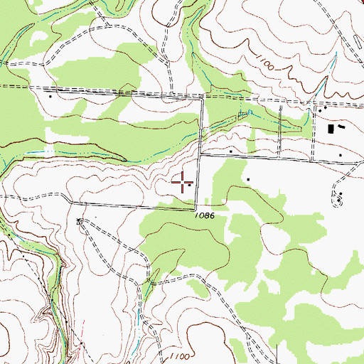 Topographic Map of Los Campos Number 1,2 and 5 Colonia, TX