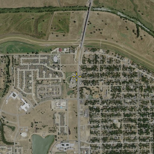 Aerial/Satellite Image of Abundant Faith Church of God in Christ, TX