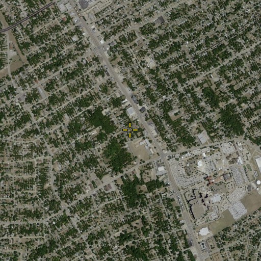 Aerial/Satellite Image of Light of the World Church of God and Christ, TX