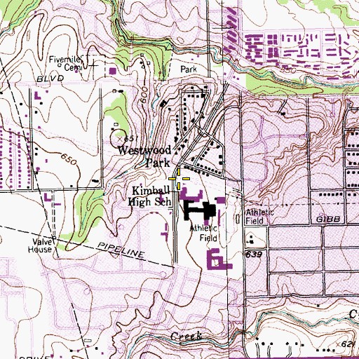 Topographic Map of Christ Covenant Orthodox Presbyterian Church, TX