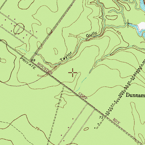 Topographic Map of Chapel in the Forest Church, TX
