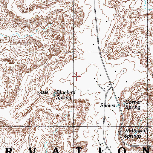 Topographic Map of Shungapavy Post Office (historical), AZ