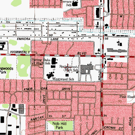 Spring Woods High School Baseball Field, TX