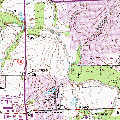 Topographic Map of Bert Fields Park, TX