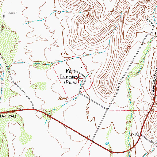 Fort Lancaster State Historic Site Trail, TX