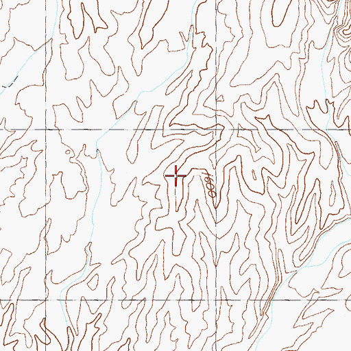 Topographic Map of Eagletail Mountains Wilderness, AZ