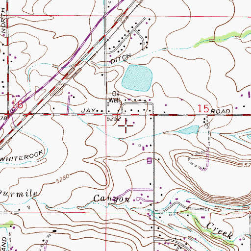 Topographic Map of Saints Peter and Paul Greek Orthodox Church, CO