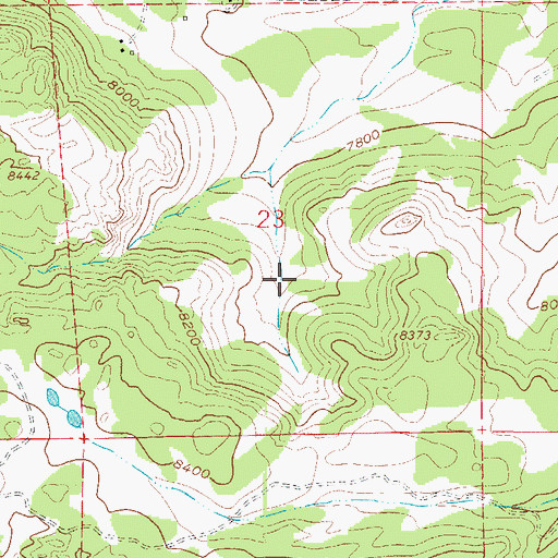 Topographic Map of Great Stupa Cemetery, CO