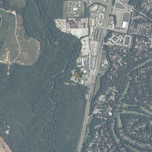 Aerial/Satellite Image of Walking Fish Pond, MD