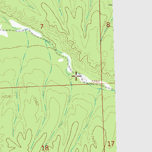 Topographic Map of Doagy Tank, NM
