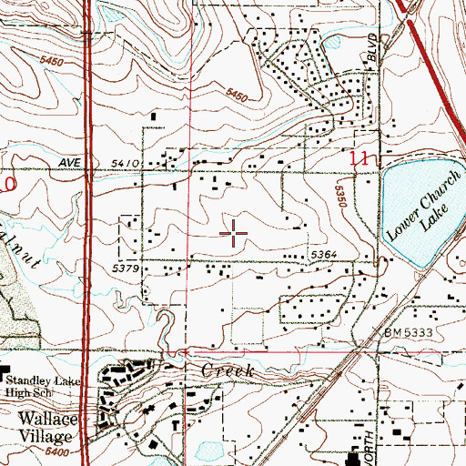 Topographic Map of Cirino Heliport, CO