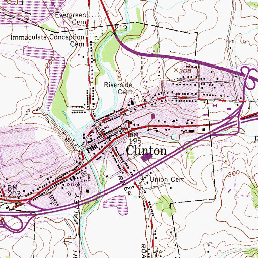 Clinton Post Office, NJ