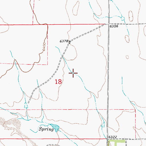 Topographic Map of Peakview Airport (historical), CO