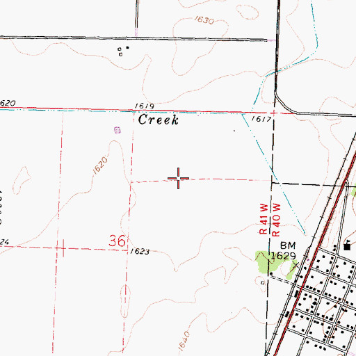 Topographic Map of Bigelow State Wildlife Management Area, MN