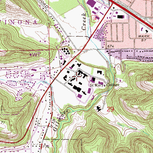 Topographic Map of Kulas-Connaughty Power House, MN