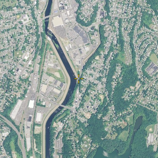 Aerial/Satellite Image of Beaver Brook, CT