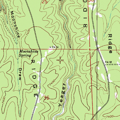 Topographic Map of Backhoe Tank Number Six, AZ