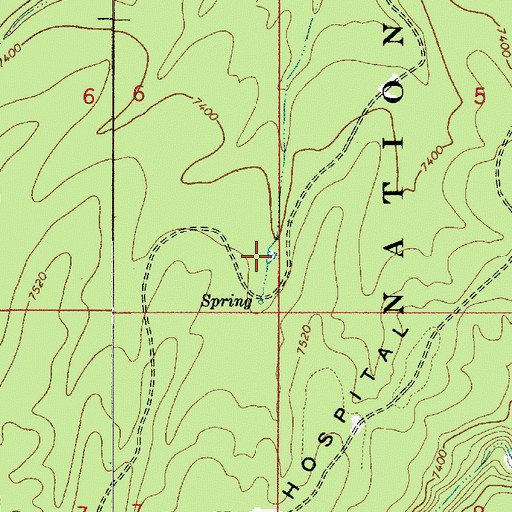 Topographic Map of Jake Tank, AZ