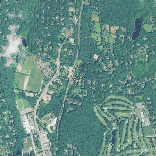 Aerial/Satellite Image of Cannondale, CT