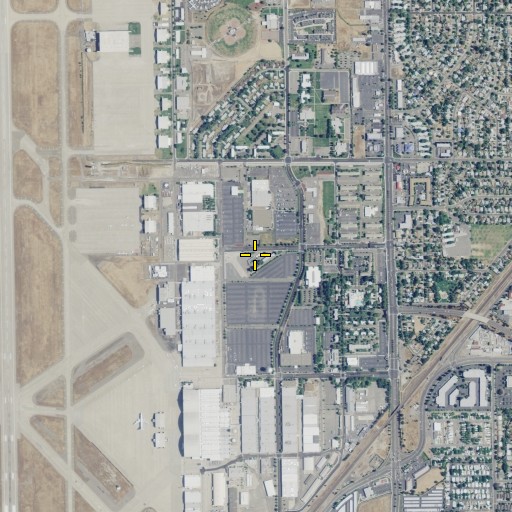 Aerial/Satellite Image of McClellan Aviation Museum, CA