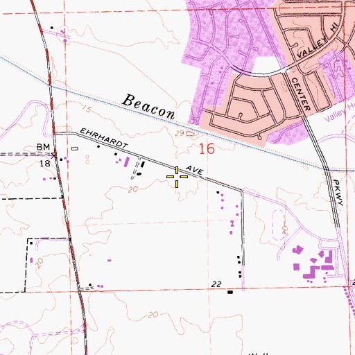 Topographic Map of Sweet Dreams Academy, CA