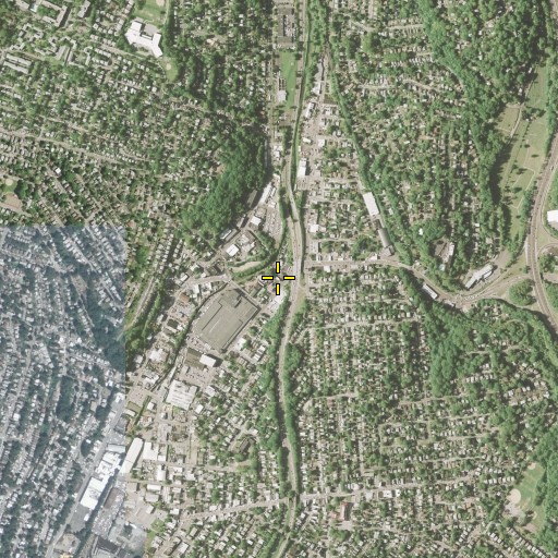 Aerial/Satellite Image of Yonkers Fire Department Station 10, NY