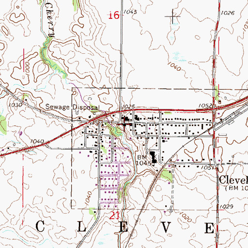 Cleveland Post Office, MN