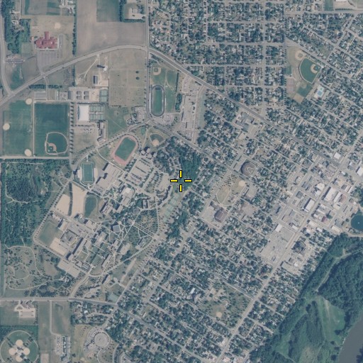 Aerial/Satellite Image of Sorenson Hall, MN