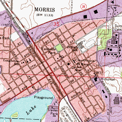 Morris City Library, MN