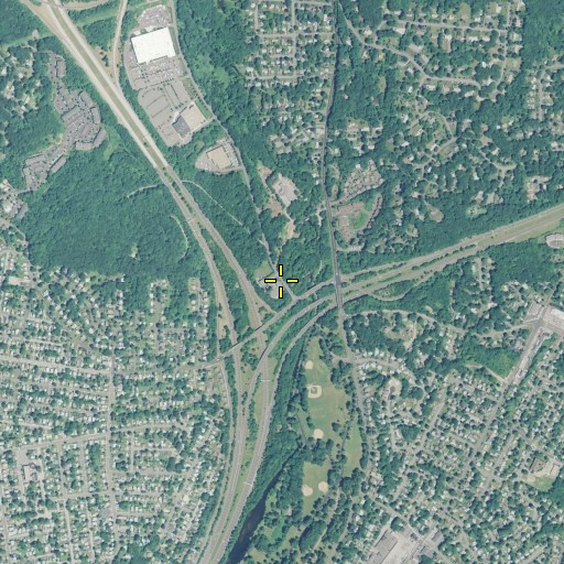 Aerial/Satellite Image of Fairchild Memorial Park, CT