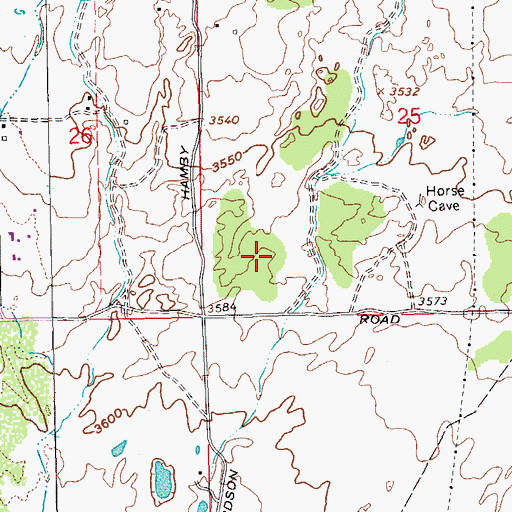 Topographic Map of Big Sky Park and Sports Complex, OR