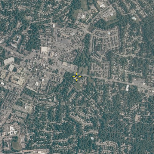 Aerial/Satellite Image of Fairfax Museum and Visitors Center, VA
