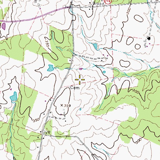 Topographic Map of Legacy Elementary School, VA