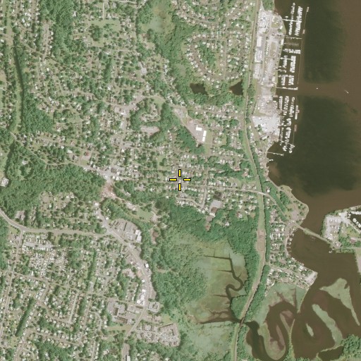Aerial/Satellite Image of Trinity United Methodist Church, NY