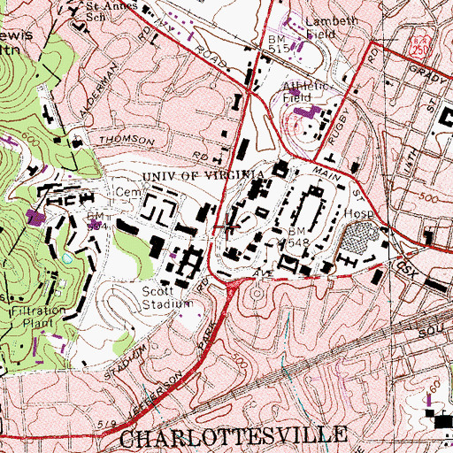Topographic Map of Davis Portal, VA