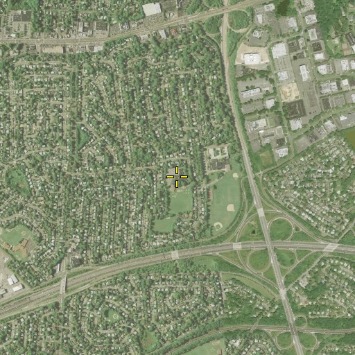 Aerial/Satellite Image of Willits Elementary School, NY